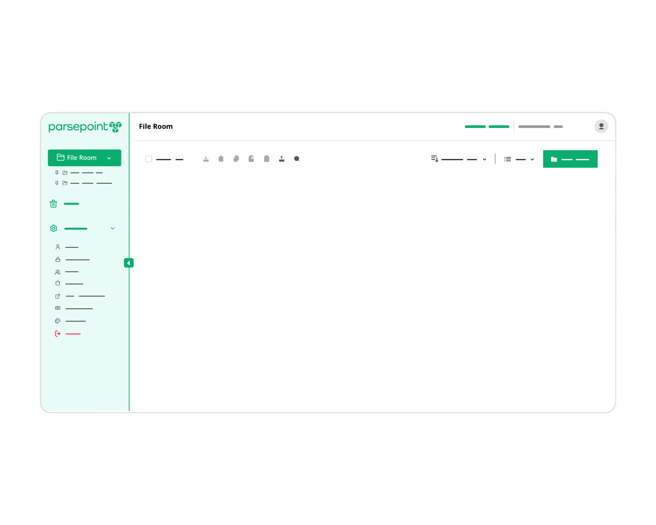 A gif showcasing the utility manager aspect of Parsepoint